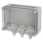 EATON INDUSTRIES - Custodia pannello con passacavo e piastre passacavi AxLxP=250x375x175mm KST43-150.