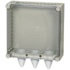 EATON INDUSTRIES - Custodia pannello con passacavo e piastre passacavi AxLxP=375x375x150mm KST44-125.