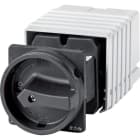 EATON INDUSTRIES - Interruttore generale T5B 63 A a comando rinviato 6 Unità costruttive 9 poli 2 NA 1 NC Funzione di arresto con maniglia rotativa nera e cor SVB-SW T5B-6-15168/V