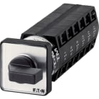 EATON INDUSTRIES - Commutatore TM-6-8370/E, 10 A, montaggio a incasso, 6 Unità costruttive, Contatti: 12, 60 gradi, permanente, senza posizione 0, 1-2, numero di progettazione 837.