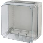 EATON INDUSTRIES - Custodia pannello con passacavo e piastre passacavi AxLxP 375x375x275mm KST44-250.
