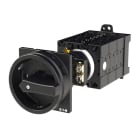 EATON INDUSTRIES - Interruttore generale T3 32A comando rinviato 6 Unità costruttiva/e 12 poli Funzione di arresto con maniglia rotativa nera e corona di blocc.