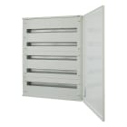EATON INDUSTRIES - Quadro di distribuzione piatto montato a vista completo, bianco, 33 SU per fila, 5 file, tipo C - Parete 5x33 mod 705L 900H BF-O-5/165-C.