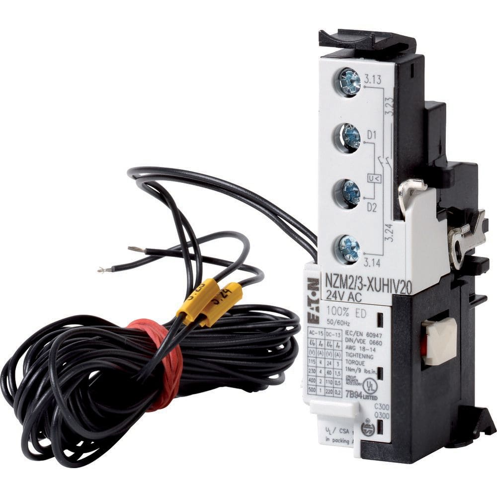 EATON INDUSTRIES - Sganciatori di minima tensione 420-480VAC +2NA ant. NZM2/3-XUHIV20420-480VAC SG.MIN.2AUXANT.