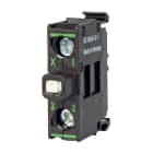 EATON INDUSTRIES - Elemento luminoso con LED, fissaggio alla base, soglia di risposta M22-LEDC230H-* LED 207-264 VAC FRONT.
