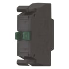 EATON INDUSTRIES - Elemento di contatto a molla, fissaggio frontale, 2 NA, 24 V 3 A, 220-240 V 4 A, M22-CK20 Cage Clamp.
