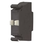 EATON INDUSTRIES - Elemento di contatto a molla, fissaggio frontale, 1 NA + 1 NC, 24 V 3 A + 220-240 V 4 A, M22-CK11 Cage Clamp.