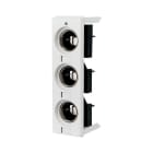 EATON INDUSTRIES - Base per fusibile per montaggio su bus, 63A, 690V, DIII/E33, 54mm - BASE PORTAFUS. 3P 63A DII-SO DIII/E33 54mm.