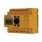 EATON INDUSTRIES - Relè di sicurezza 24V DC 14DI 4DO con display easyNet ES4P-221-DRXD1.