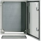EATON INDUSTRIES - Scatola a parete con piastra di montaggio 500x400x250mm CS-54/250 CASSA + PIASTRA 500H 400L 250P.