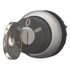 EATON INDUSTRIES - Attuatore a chiave, ritentivo, 3 posizioni, MS2, estraibilità della chiave: I, 0, II, ghiera frontale: titanio.