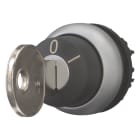 EATON INDUSTRIES - Attuatore con sblocco a chiave, ritentivo, 2 posizioni, MS5, estraibilità della chiave: 0, I, ghiera frontale: titanio M22-WRS-MS5 SEL. CH. 2 POS.PIAT PERM.