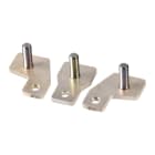 EATON INDUSTRIES - Piastre di collegamento allargate 3P corta NZM3 XKV70KB divaricate.