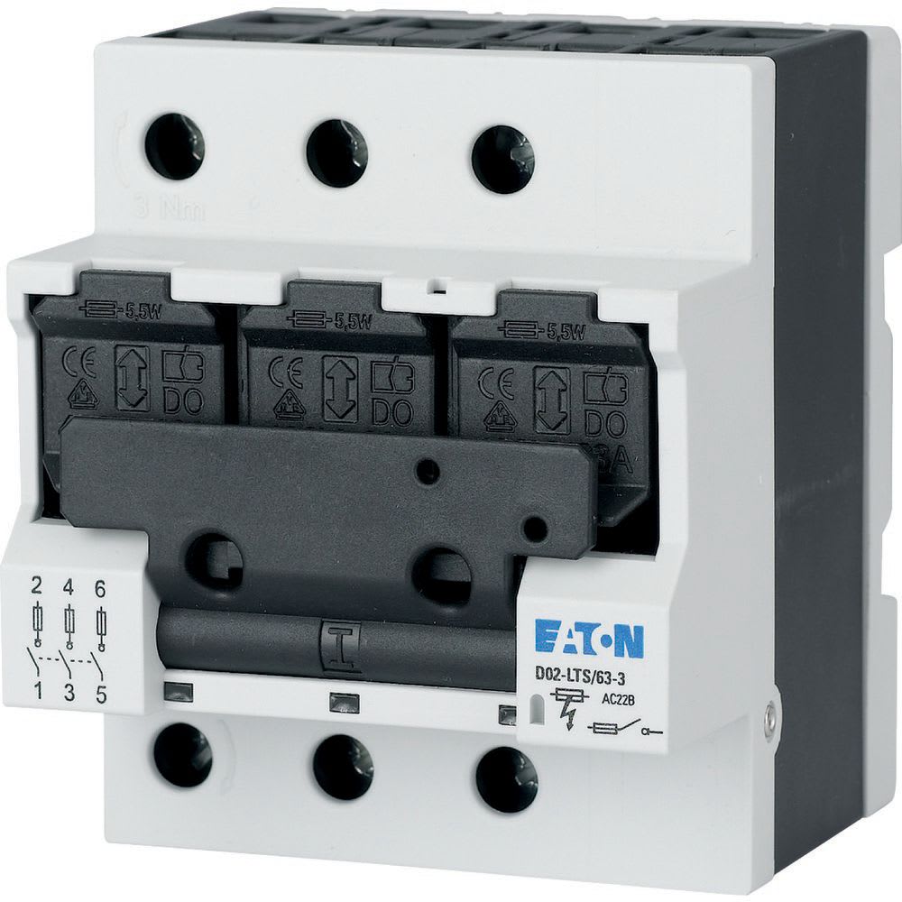 EATON INDUSTRIES - Sezionatore 63 AV 3 poli D02 LTS 63-3.