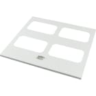 EATON INDUSTRIES - Piastra di copertura per LxP 800x300mm IP55, chiusura F3A XEL XLST5F83 800L.