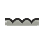 EATON INDUSTRIES - Piastra di fondo per XEL REG 800L 90-105mm, dentellato + gommapiuma.