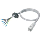 EATON INDUSTRIES - Linea di connessione per collegare l'apparecchio alla derivazione connettore a sezione circolare RA-C4-X/C3-1M5.