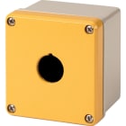 EATON INDUSTRIES - Custodia per montaggio sporgente in metallo giallo, 1 posizione M22-I1MGE-SAL.