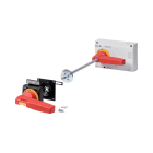 EATON INDUSTRIES - Kit interruttore generale + maniglia aggiuntiva rossa, dim 4 NZM4-XHB-DAR MAN RINV R/G X.
