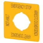 EATON INDUSTRIES - M22-XYK11 ETICH. INT.EM. 50X50, D-GB-F-I