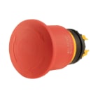 EATON INDUSTRIES - Pulsante d'emergenza/off, RMQ-Titan, Forma palmare, 45 mm, Non illuminato, funzione di sblocco mediante rotazione, rosso, giallo, RAL 3000, FUNGO EMERG. DIAM. 45MM ROTAZ.