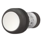 EATON INDUSTRIES - Pulsante piatto permanente 1NA collegamento a bullone bianco senza scritta anello frontale colore nero C22S-DR-W-K10.