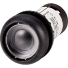 EATON INDUSTRIES - Pulsante piatto permanente 2 NC collegamento a bullone senza capsula anello frontale colore nero C22S-DR-X-K02.