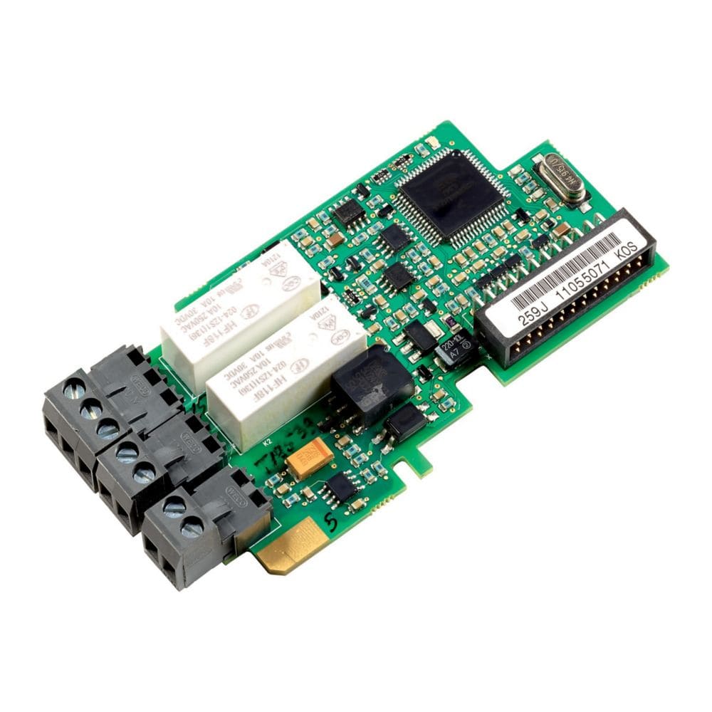 EATON INDUSTRIES - Espansione di uscita 1RO(NA/NC), 1 ingresso termistore per convertitori di frequenza SVX e SPX, OPT-B2 1RO(NO/NC), 1 TH.SLX, SVX, S.