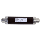 EATON INDUSTRIES - Cartuccia fusibile 12TKLEJ125, media tensione 12KV, 125A, AC 12 kV, 63 kA, 3", 76 x 292 mm, back-up, DIN, con percussore, resina marrone.