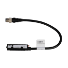 EATON INDUSTRIES - Sensore fotoelettrico a riflessione, Sn=610mm, 4L, 10-30VDC, NPN, PNP, M18, materiale isolante, M12, 13100AQD07 SEN OTT RIFL DIFF CONF M12 IN.