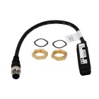 EATON INDUSTRIES - Sensore fotoelettrico a riflessione, Sn=50mm, 4L, 10-30VDC, NPN, PNP, M18, materiale isolante, M12 13104AQD07 SEN OTT RIFL DIFF CONF M12 VI.