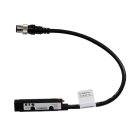 EATON INDUSTRIES - Sensore fotoelettrico a riflessione, Sn=150mm, 4L, 10-30VDC, NPN, PNP, M18, materiale isolante, M12 13108AQD07 SEN OTT RIFL DIFF CONF M12 IN.