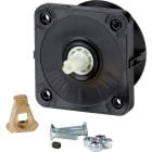 EATON INDUSTRIES - Piastra frontale per interruttori a levetta/multipolari (1-0-2) DOORCOUPQM.