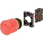 EATON INDUSTRIES - Pulsante arresto/interruzione d'emergenza/off, RMQ-Titan, 1 NC, blister pack da appendere, M22-PVT-K01-BVP.