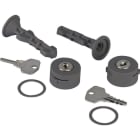 EATON INDUSTRIES - Componenti di fissaggio per coperchio cilindrico DVZ125-CI chiusura con serratura.