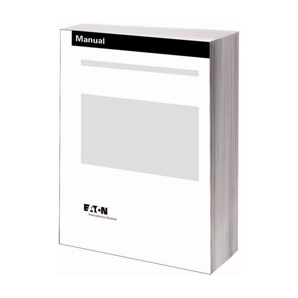 EATON INDUSTRIES - awb 1210 1631de en manuale pke inglese tedesco.