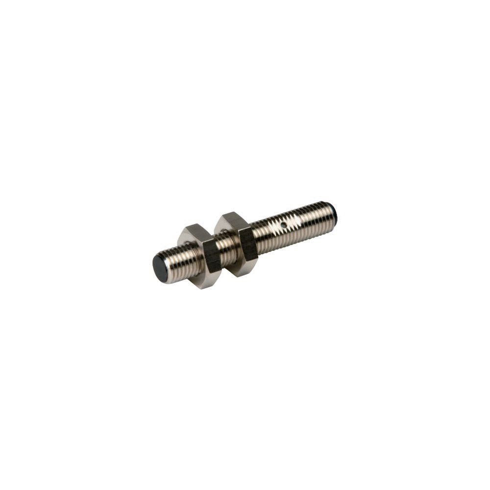 EATON INDUSTRIES - Interruttore di prossimità E57 Global Series 1 NA 3 fili 10-30 V DC M8 x 1 mm Sn=1 mm a filo PNP acciaio inox allacciamento a spina M12 E57-08GS01-GDB sens ind D.8 ann PNP M12.