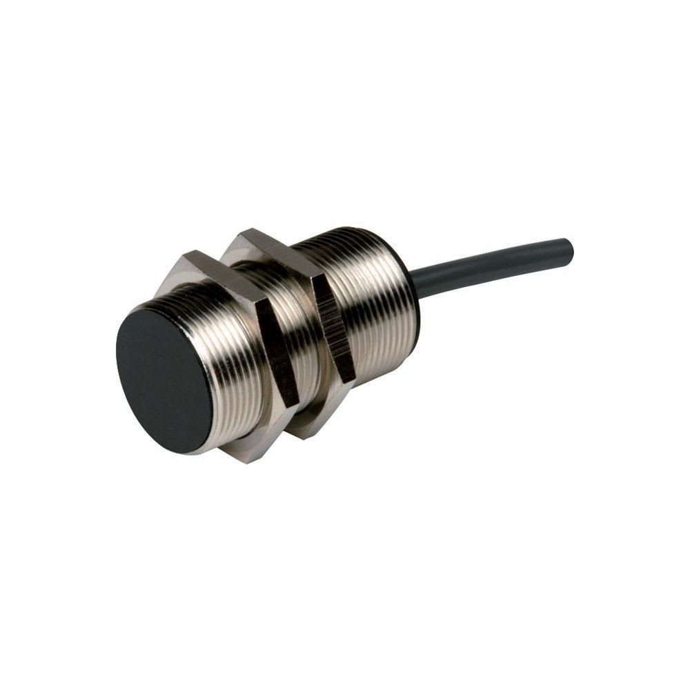 EATON INDUSTRIES - E57 Global Series, Interruttore di prossimità, 1 NC, 2 fili, 10-30 V DC, M30 x 1,5 mm, Sn=10 mm, Piatto, NPN/PNP, Metallo, Cavo di collegamento 2m.