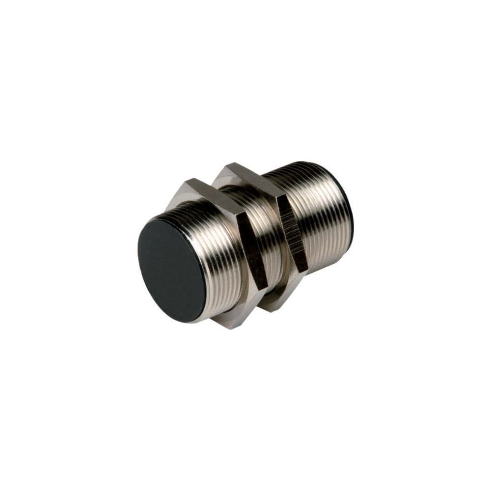 EATON INDUSTRIES - E57 Global Series, Sensore di prossimita?, 1 NC, 2 fili, 10-30 V DC, D.30 mm, Sn=10 mm, Piatto, NPN/PNP, Metallo, Collegamento a spina M.