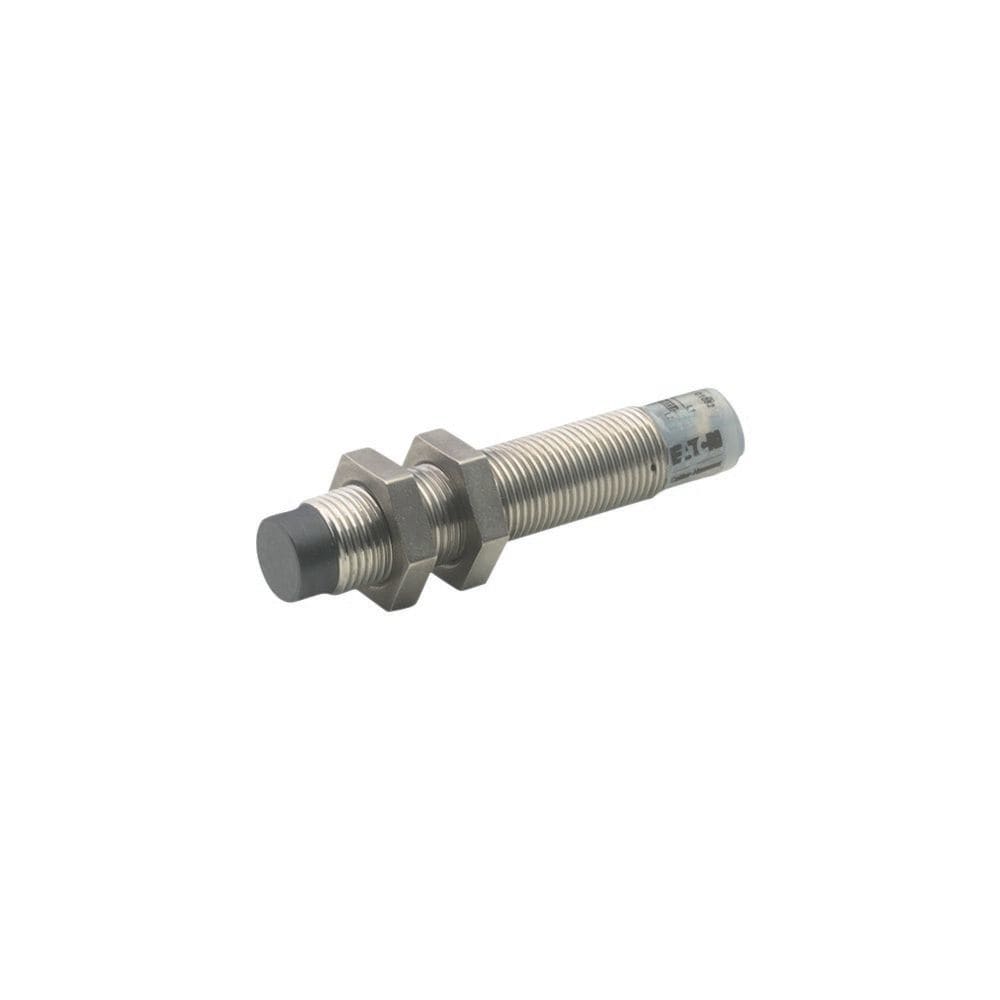 EATON INDUSTRIES - Interruttore di prossimità E57 Premium+ Series, 1 NA, A 2 fili, 20-250 V AC, M12 x 1 mm, Sn= 4 mm, Sporgente, Acciaio inox, Collegamento a spina M1.