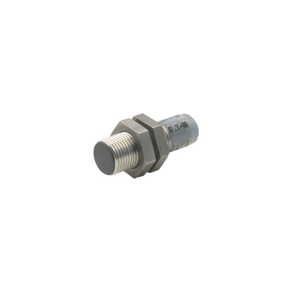 EATON INDUSTRIES - Interruttore di prossimità E57 Premium+ Short-Series, 1 NA, A 2 fili, 40 - 250 V AC, M12 x 1 mm, Sn= 2 mm, Piatto, Acciaio inox, Collegamento a spina.