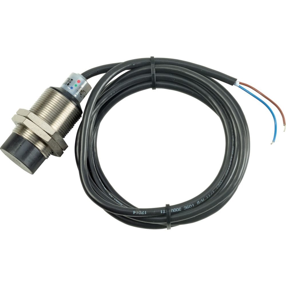 EATON INDUSTRIES - Interruttore di prossimita E57 Premium+ Short-Series 1 NA a 2 fili 40 - 250 V AC 20 - 250 V DC M30 x 1,5 mm Sn= 15 mm Sporgente NPN/PNP Acci E57SAL30A2E SENS IND D.30 SPORG CAVO 2M