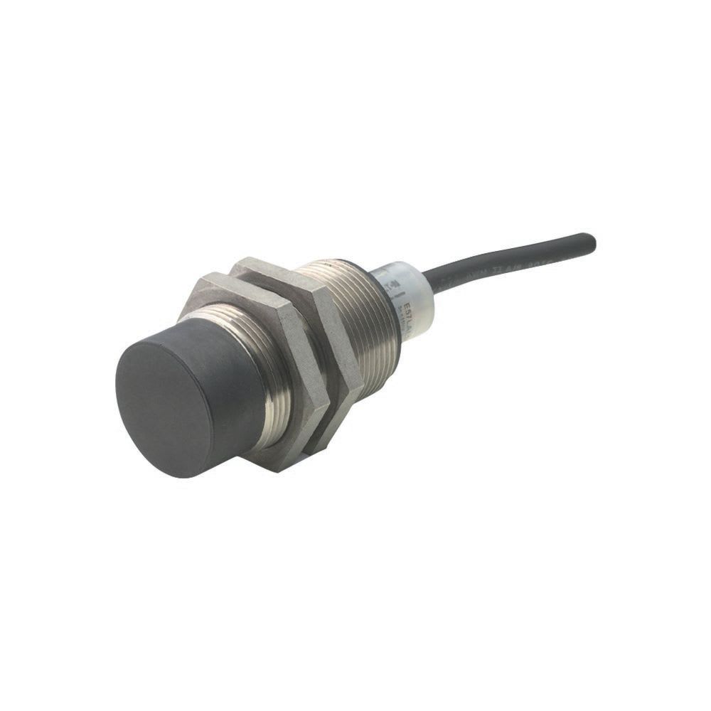EATON INDUSTRIES - Interruttore di prossimità E57 Premium+ Short-Series, 1 NA, A 2 fili, 40-250 V AC/DC, M30 x 1,5 mm, Sn=15 mm, Sporgente, NPN/PNP.