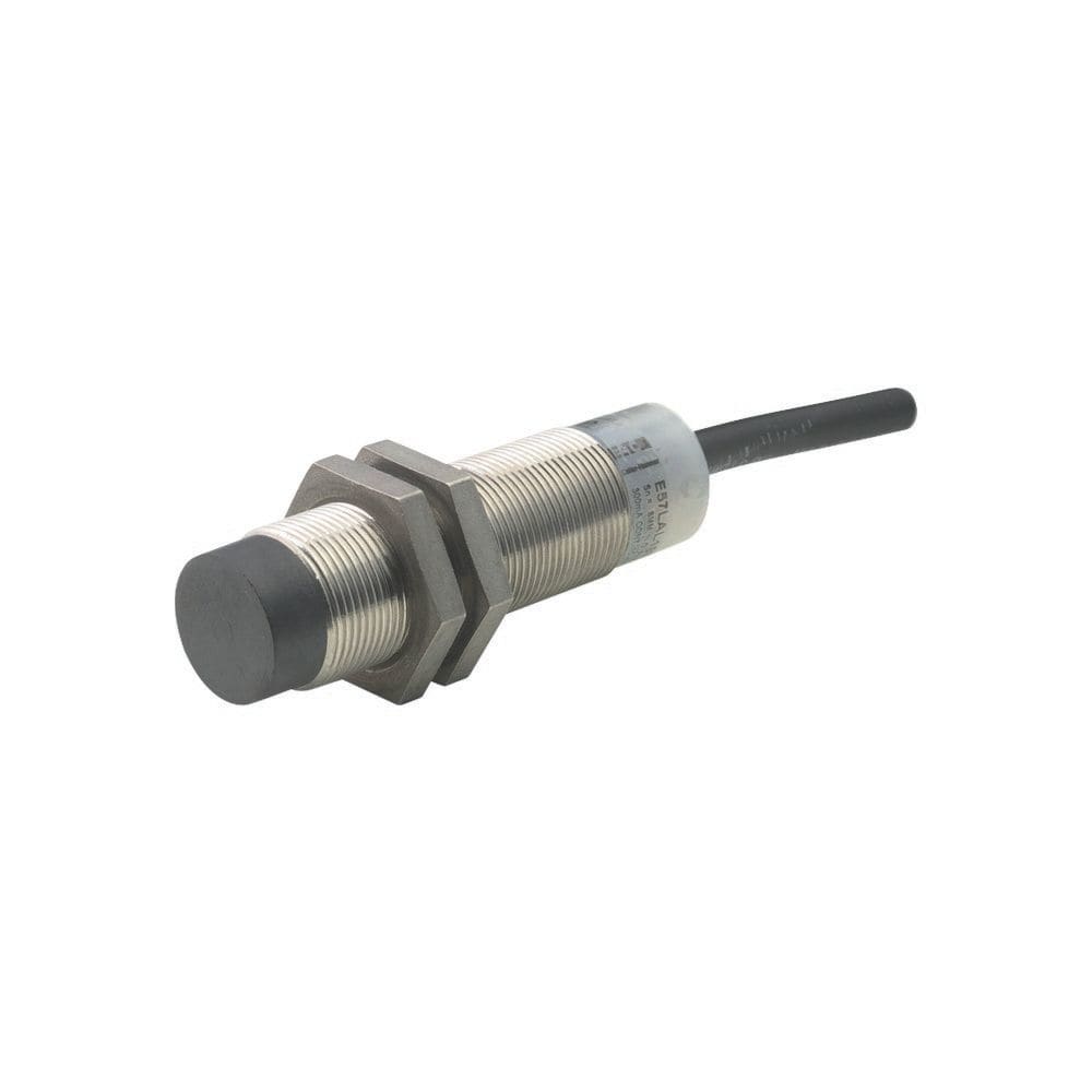 EATON INDUSTRIES - Interruttore di prossimita E57 Premium+ Short-Series 1 NC a 2 fili 40-250 V AC 20-250 V DC M30 x 1,5 mm Sn= 15 mm Sporgente NPN/PNP Acci E57SBL30A2E SENS IND D.30 SPORG CAVO 2M