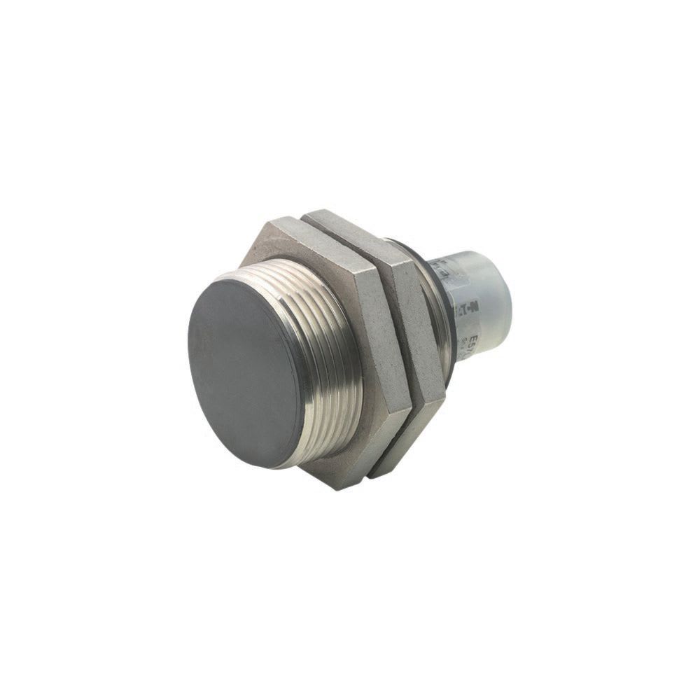 EATON INDUSTRIES - Interruttore di prossimita E57 Premium+ Short-Series 1 NC a 2 fili 40-250 V AC 20-250 V DC M30 x 1,5 mm Sn= 10 mm a filo NPN/PNP Acciaio SENS IND D.30 ANNEG M12 NC