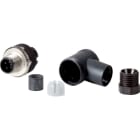 EATON INDUSTRIES - Connettore a 90 gradi per sensore 4 poli angolato.