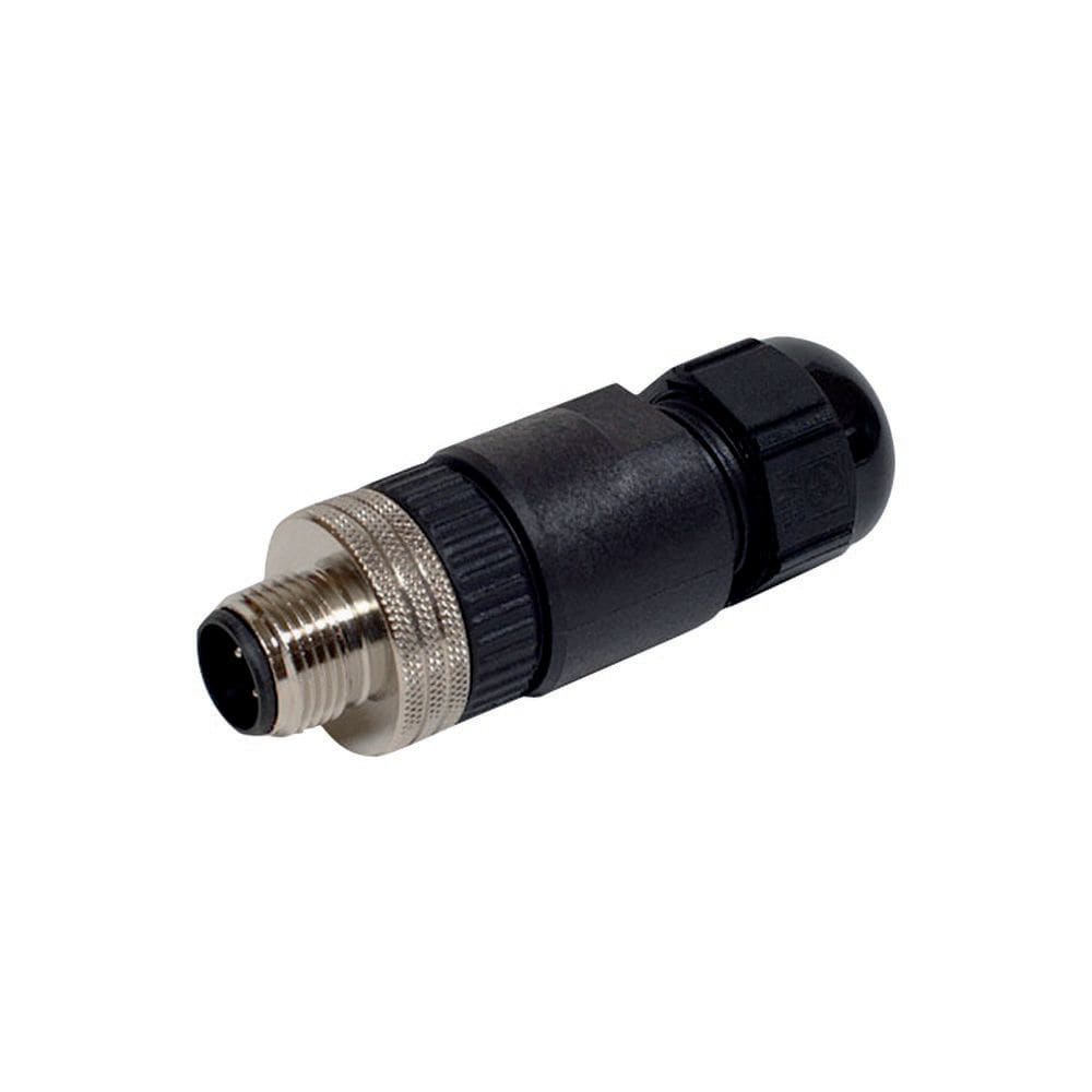 EATON INDUSTRIES - CSDSM4 connettore diritto per sensore M12 4p piatto.
