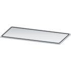 EATON INDUSTRIES - Piastra inferiore vuota con guarnizione, 732x172mm, flangia passacavi.