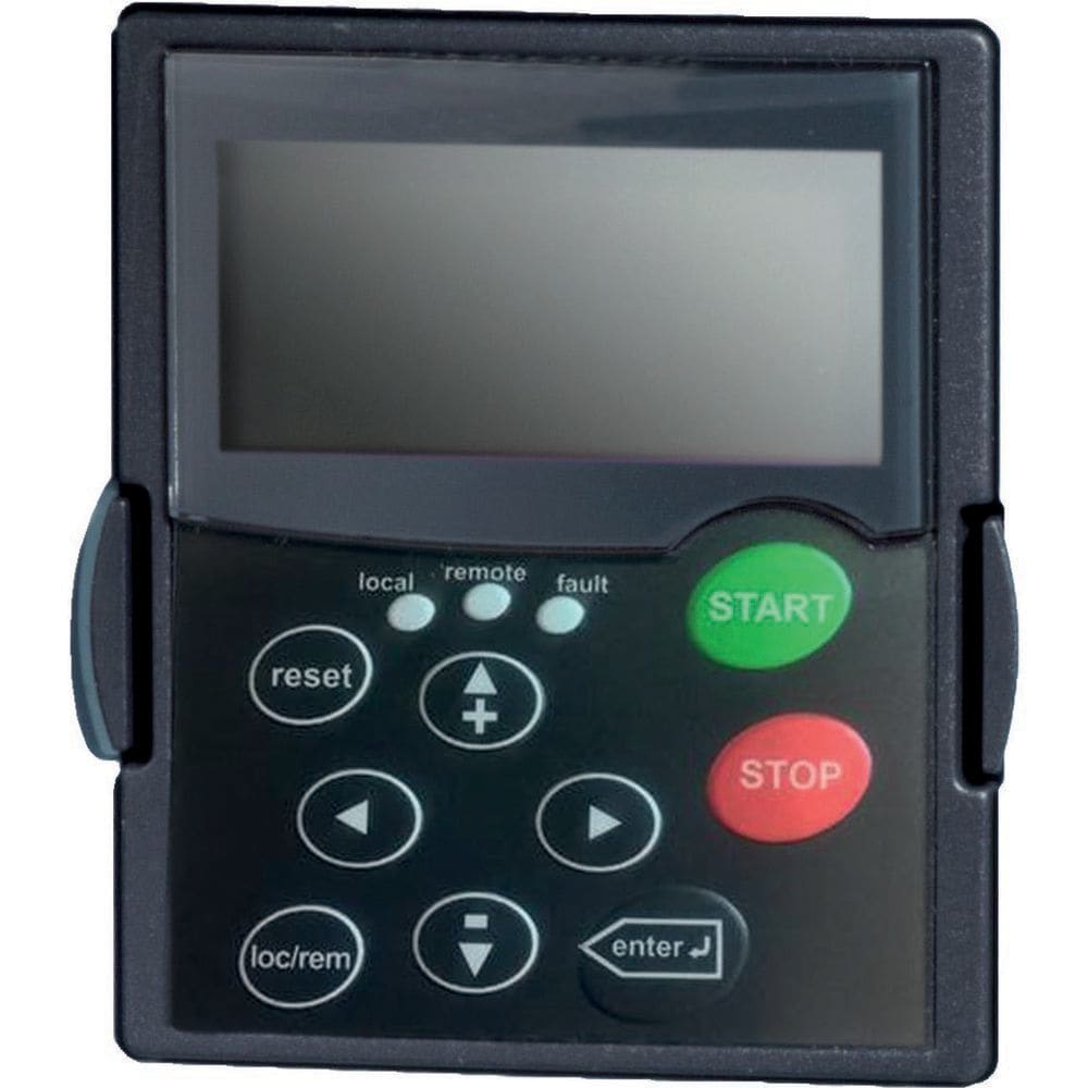 EATON INDUSTRIES - Unità operativa esterna con display LCD illuminato, ubicazione, diverse linee, tasti di controllo e funzione, IP54, per convertitore di frequenza KEYPAD-LOC/REM TASTIERINO PROGRAMM. SVX.