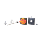 EATON INDUSTRIES - Maniglia per comando rinviato e blocco porta, giallo rosso, PKE-XRH.